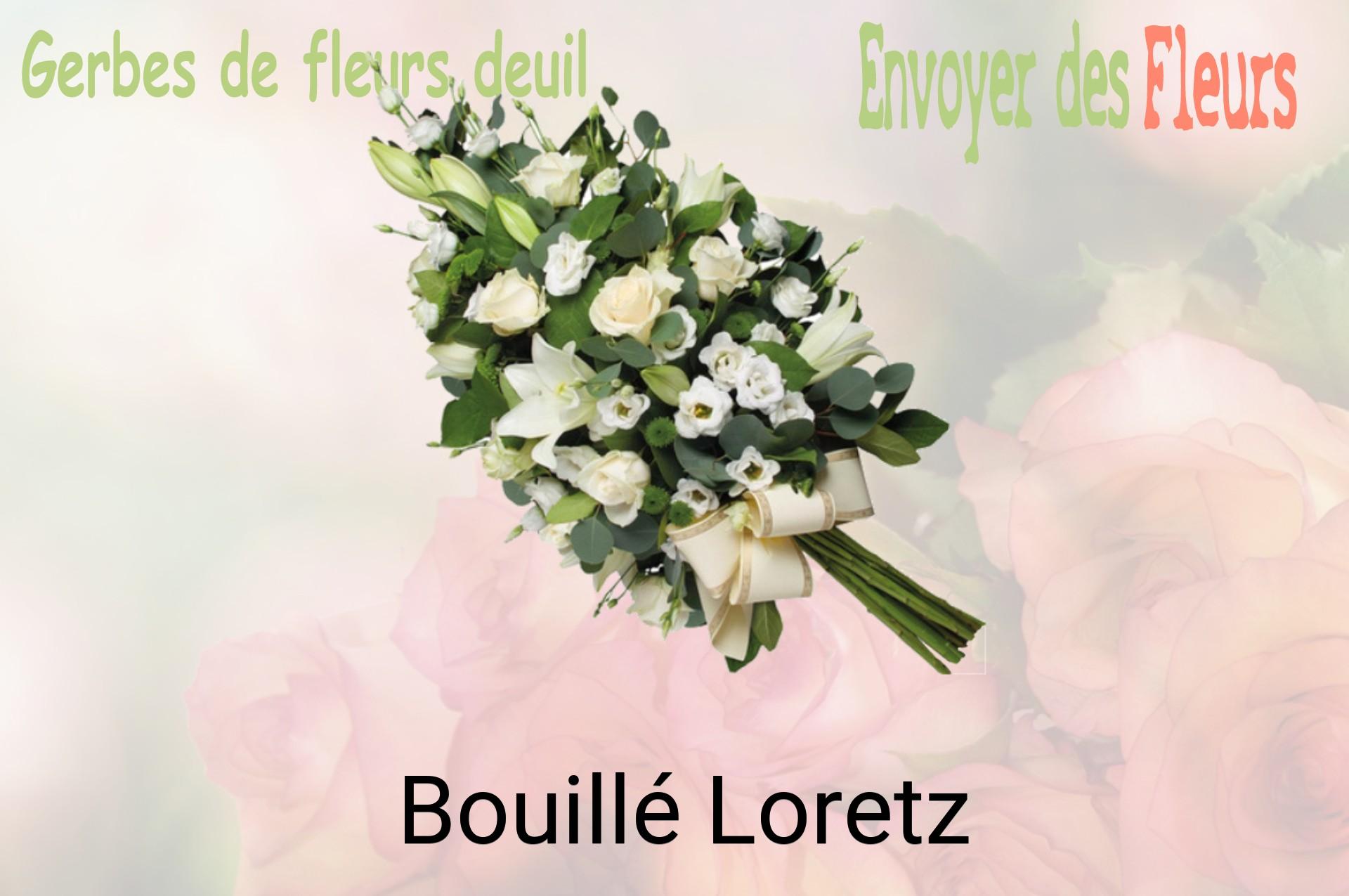Gerbe de fleurs de deuil livrée à Bouillé-Loretz